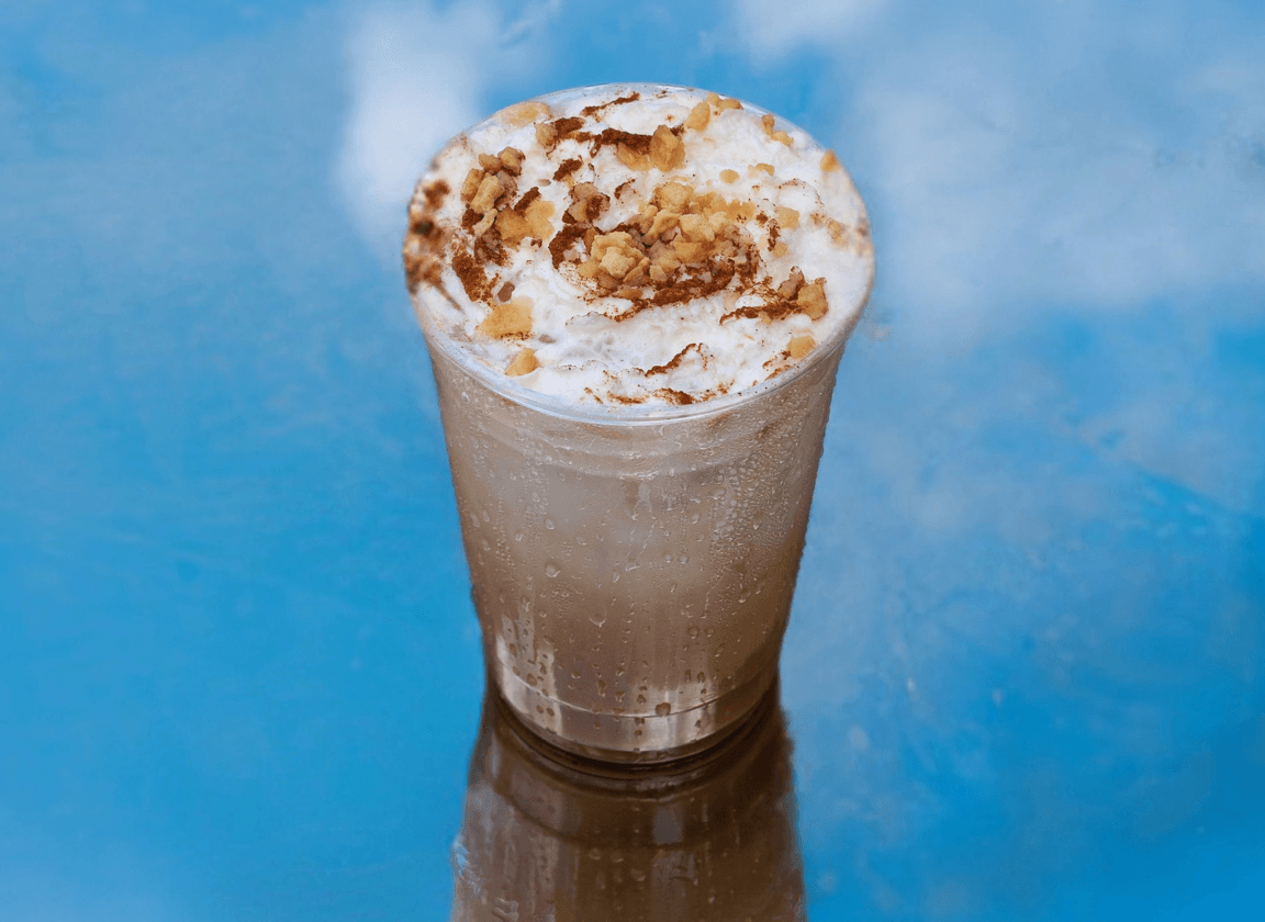 Iced Banana Pudding Latte